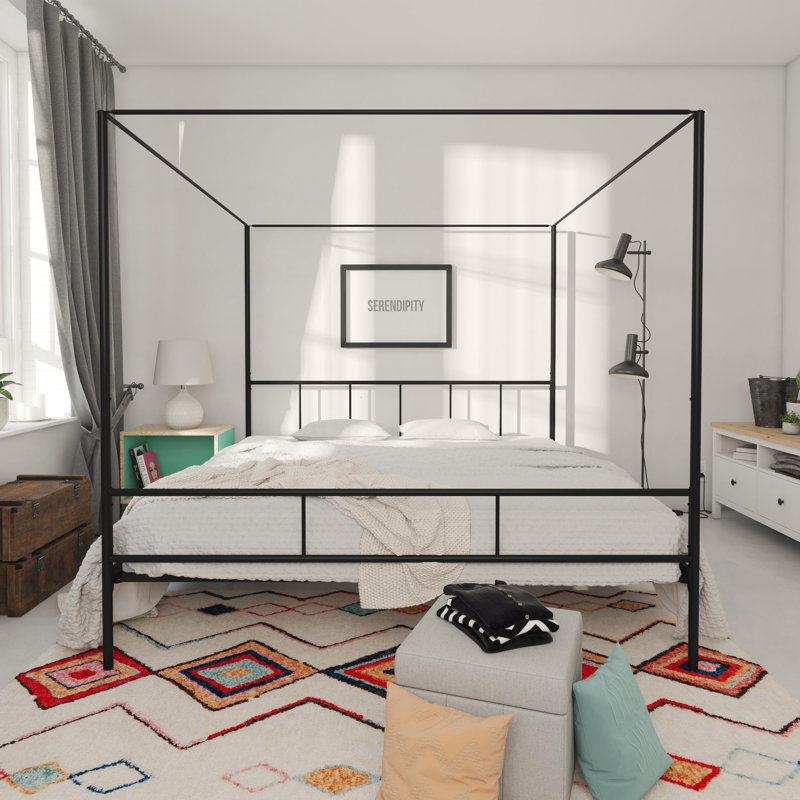 Novogratz Marion Canopy Bed & Reviews Wayfair